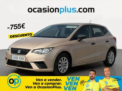 Usado Seat Ibiza Reference 75 CV (55 kW) 2018 Blanco Utilitario