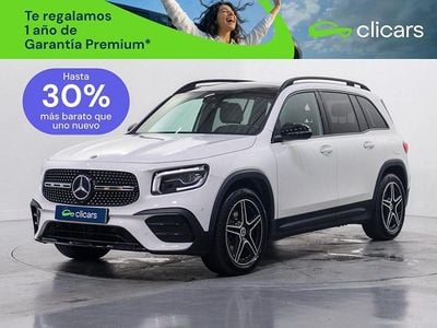 Usado Mercedes GLB200 150 CV (110 kW) 2021 Blanco SUV