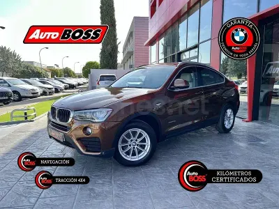 Usado BMW X4 M Sport 190 CV (139 kW) 2017 Naranja SUV