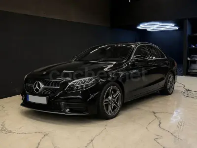 Usado Mercedes C200 184 CV (135 kW) 2019 Gris / plata Berlina