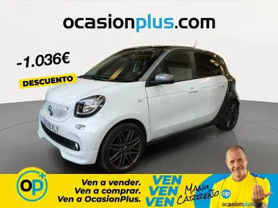 Usado Smart ForFour 90 CV (66 kW) 2018 Blanco Utilitario