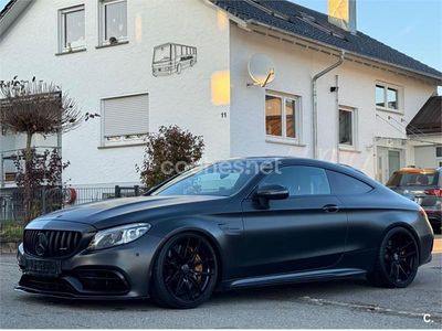 Usado Mercedes C63S AMG 510 CV (375 kW) 2019 Negro Coupe