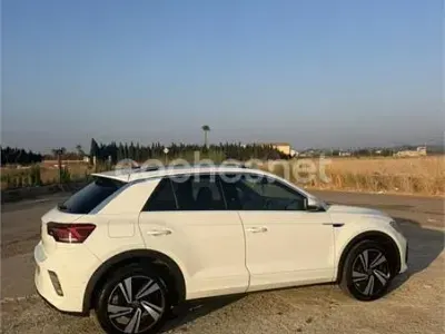 Usado VW T-Roc R-line 150 CV (110 kW) 2022 Blanco SUV