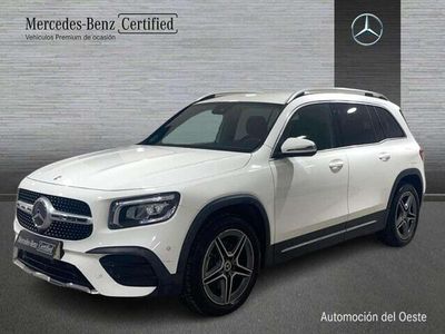 Usado Mercedes GLB200 150 CV (110 kW) 2021 Blanco SUV