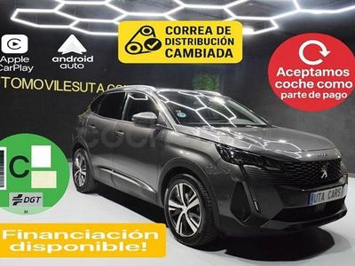 Usado Peugeot 3008 Allure 130 CV (95 kW) 2021 Gris / plata SUV