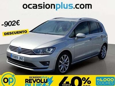 Usado VW Golf Sportsvan Sportline 110 CV (80 kW) 2016 Plateado Monovolumen