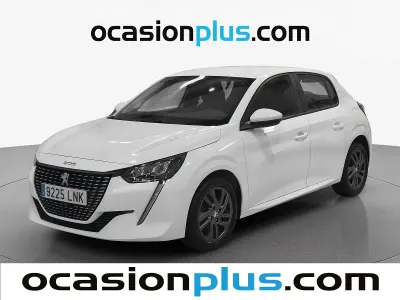 Usado Peugeot 208 Active 102 CV (75 kW) 2021 Blanco Utilitario