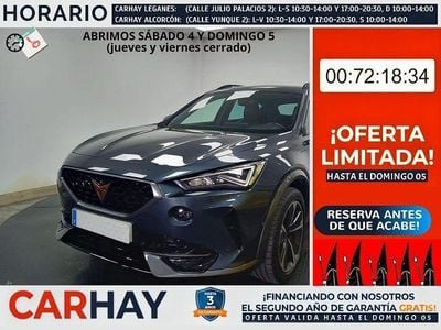 Usado Cupra Formentor 205 CV (150 kW) 2021 Gris / plata SUV