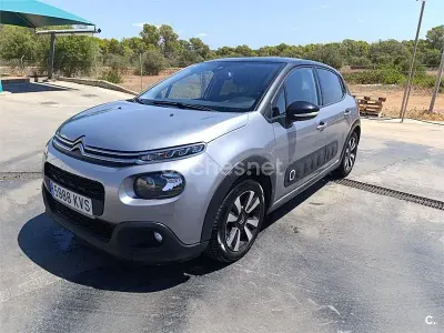 Usado Citroën C3 PureTech 110 CV (80 kW) 2019 Gris / plata Utilitario