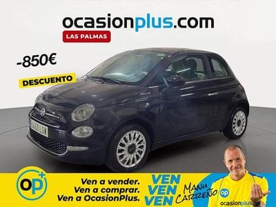 Usado Fiat 500 Dolcevita 70 CV (51 kW) 2021 Negro Utilitario