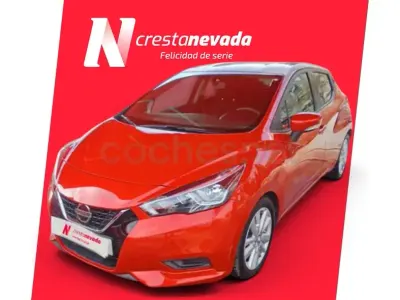 Usado Nissan Micra Acenta 100 CV (73 kW) 2020 Rojo Utilitario