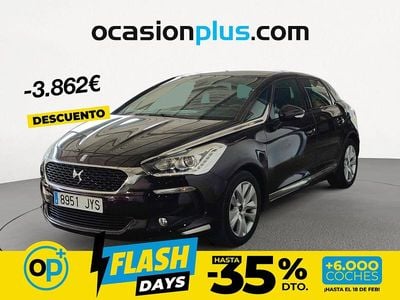 Usado DS Automobiles DS5 120 CV (88 kW) 2017 Negro Utilitario