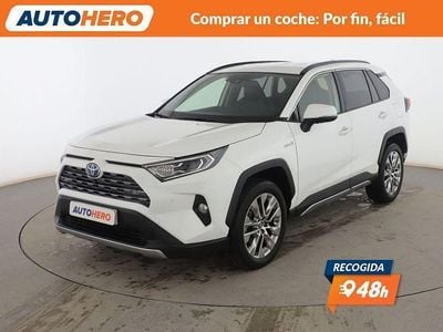 Usado Toyota RAV4 Hybrid Luxury 218 CV (160 kW) 2022 Blanco SUV