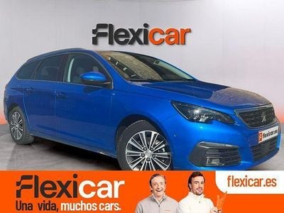 Usado Peugeot 308 SW Allure 130 CV (95 kW) 2020 Azul Familiar