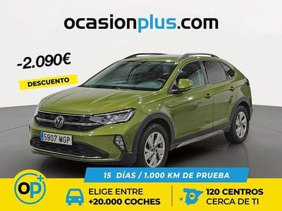 Usado VW Taigo Life 110 CV (80 kW) 2023 Verde SUV