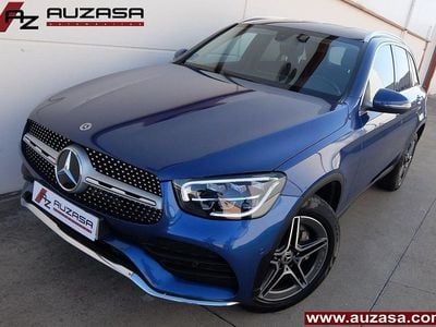 Usado Mercedes GLC300e 306 CV (225 kW) 2022 Azul SUV