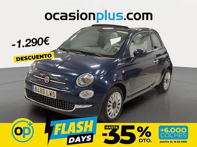 Azul Usado 2022 Fiat 500 Dolcevita Descapotable | 11.550 € (Precio justo)