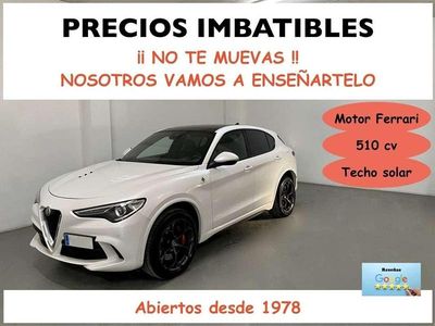 Usado Alfa Romeo Stelvio Quadrifoglio 510 CV (375 kW) 2018 Blanco SUV