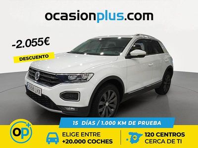 Usado VW T-Roc Sportline 150 CV (110 kW) 2020 Blanco SUV