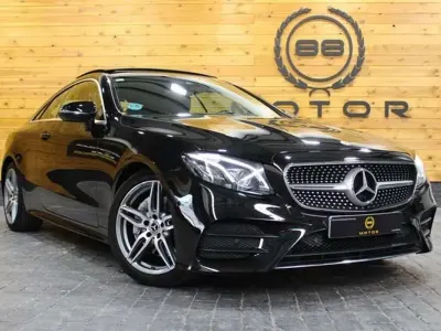 Occasion Mercedes E200 184 PK (135 kW) 2018 Zwart Coupé