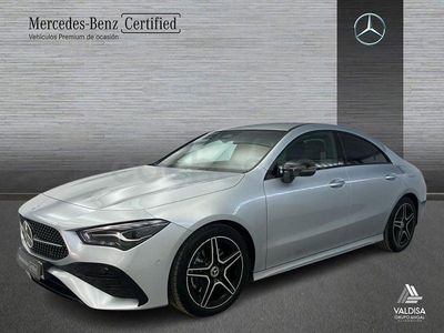 Usado Mercedes CLA220 AMG line 190 CV (139 kW) 2025 Plateado Berlina