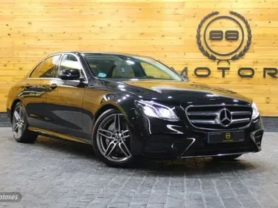 Usado Mercedes E220 194 CV (142 kW) 2018 Negro Berlina