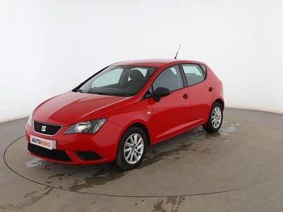 Usado Seat Ibiza Reference 90 CV (66 kW) 2015 Rojo Utilitario