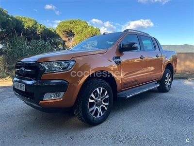 Naranja Usado 2018 Ford Ranger Wildtrack Recogida | 29.990 € (Un poco caro)
