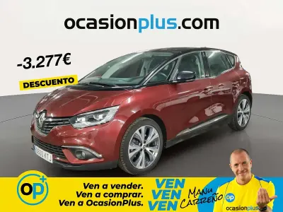Usado Renault Scénic IV Zen 140 CV (102 kW) 2019 Rojo Monovolumen