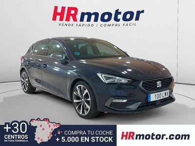 Usado Seat Leon FR 151 CV (111 kW) 2022 Azul Utilitario