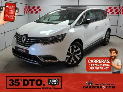 Usado Renault Espace Zen 160 CV (117 kW) 2015 Gris Monovolumen