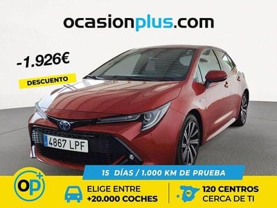 Usado Toyota Corolla Style 180 CV (132 kW) 2021 Rojo Berlina