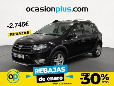 Negro Usado 2015 Dacia Sandero Stepway Utilitario | 9400 € (Precio justo)