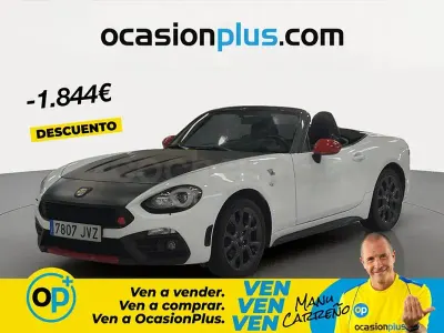 Usado Abarth 124 Spider 170 CV (125 kW) 2017 Blanco Descapotable
