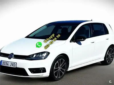 Usado VW Golf Sportsvan 110 CV (80 kW) 2016 Blanco Monovolumen