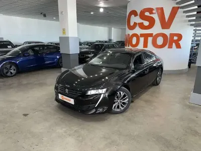 Usado Peugeot 508 Allure 131 CV (96 kW) 2022 Negro Berlina