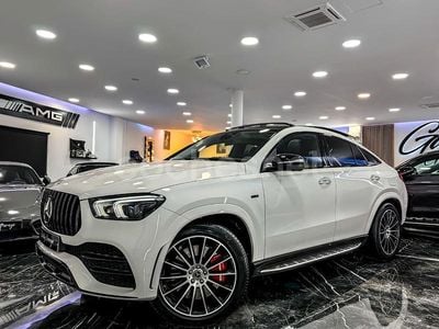 Usado Mercedes GLE350 320 CV (235 kW) 2021 Blanco Coupe