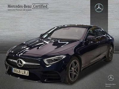 Azul cavansita Usado 2021 Mercedes CLS220 AMG line Berlina | 44.900 €