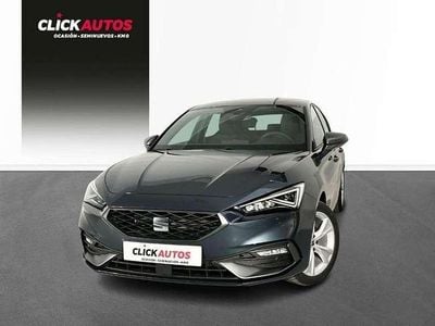 Usado Seat Leon FR 131 CV (96 kW) 2023 Gris Berlina