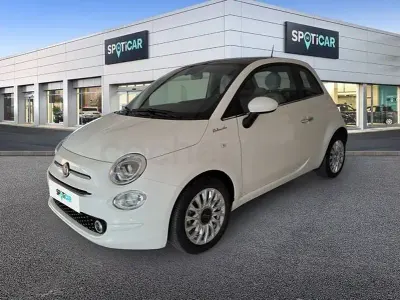 Używany Fiat 500 Dolcevita 71 KM (52 kW) 2022 Biały Sedan/Limuzyna