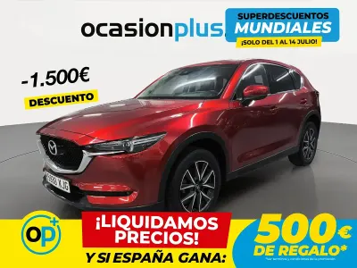 Usado Mazda CX-5 165 CV (121 kW) 2018 Rojo SUV