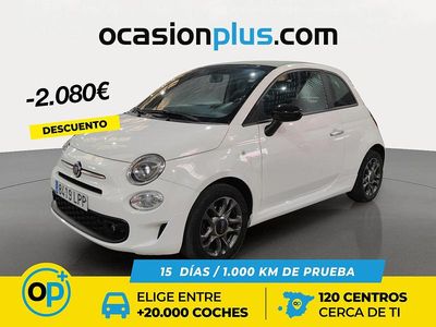Blanco Usado 2021 Fiat 500 Connect Descapotable | 11.450 € (Precio justo)