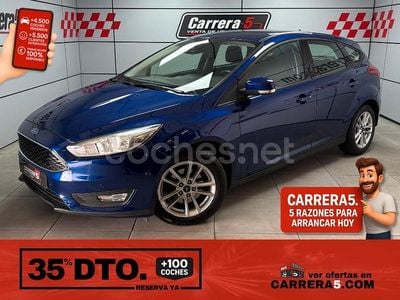 Azul Usado 2015 Ford Focus Berlina | 7600 € (Precio justo)