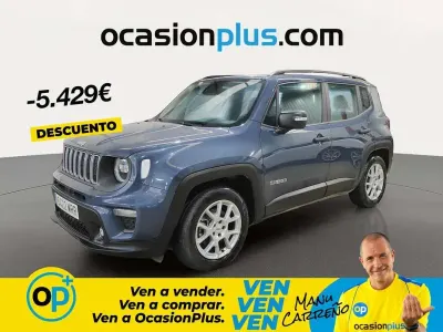 Usado Jeep Renegade Limited 129 CV (94 kW) 2024 Azul SUV