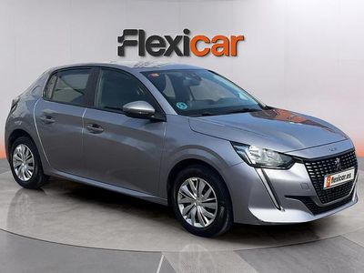 Usado Peugeot 208 Active 101 CV (74 kW) 2021 Gris Utilitario