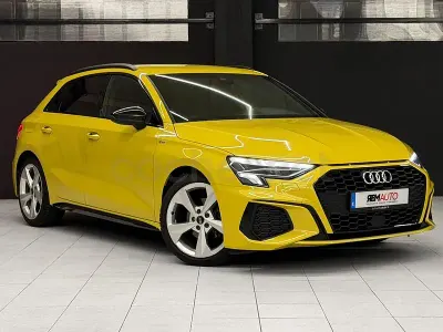 Usado Audi A3 S-Line 150 CV (110 kW) 2022 Amarillo Berlina