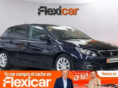 Usado Peugeot 308 Style 130 CV (95 kW) 2020 Azul Berlina