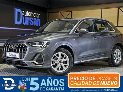 Usado Audi Q3 S-Line 150 CV (110 kW) 2022 Gris / plata SUV