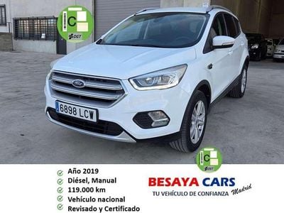 Usado Ford Kuga Trend 120 CV (88 kW) 2019 Blanco SUV