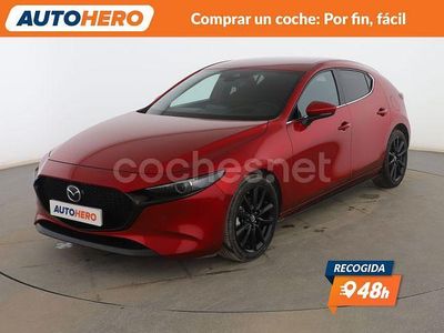 Rojo Usado 2021 Mazda 3 Berlina | 21.599 € (Precio justo)